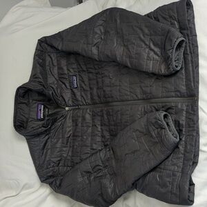 Patagonia Nano Puff Jacket Men's Charcoal Gray Size Large